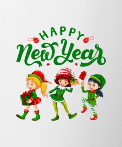 new year mug design