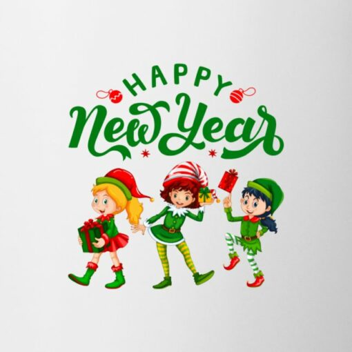 new year mug design